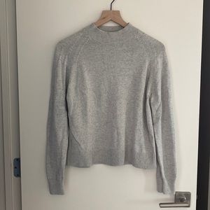 Everlane grey turtle neck sweater